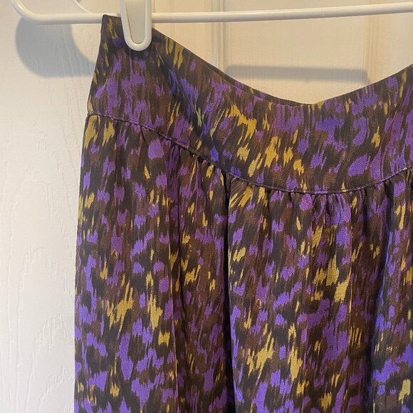 Greylin Multicolor Pattern Midi Skirt XS - Picture 2 of 6